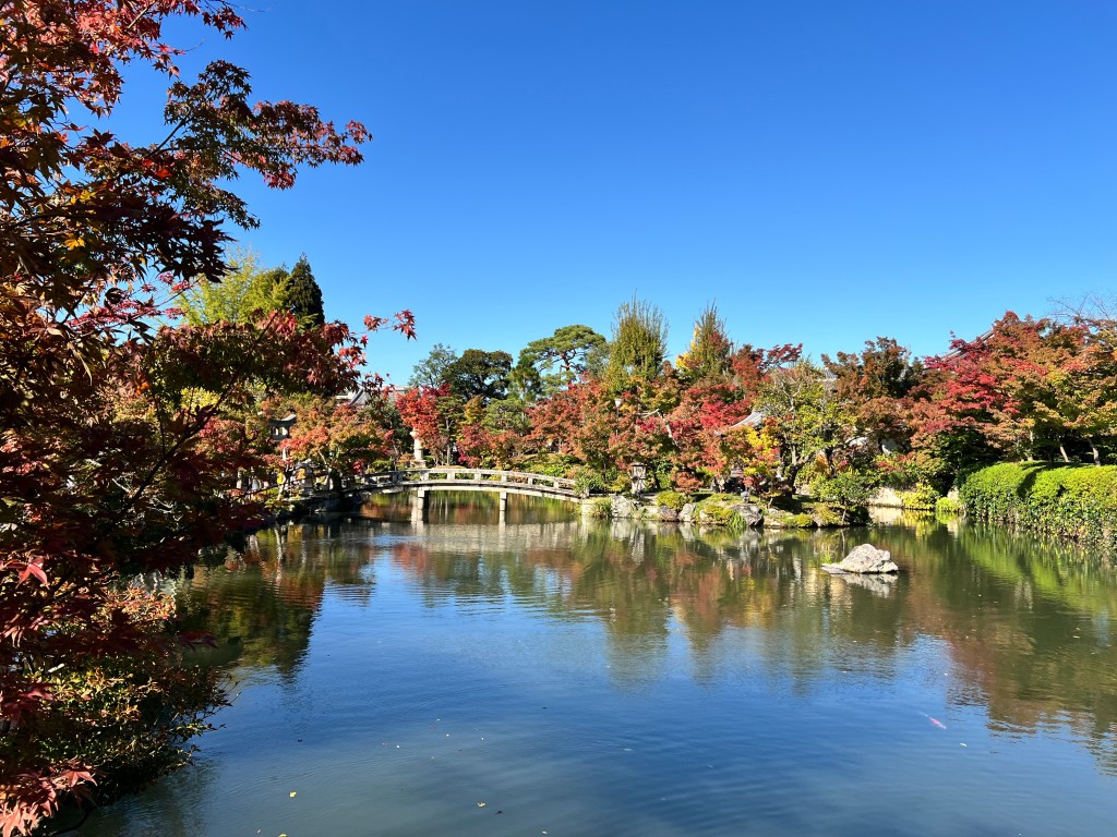 สวนในวัดเอคันโด เกียวโต
Garden in Eikando temple, Kyoto